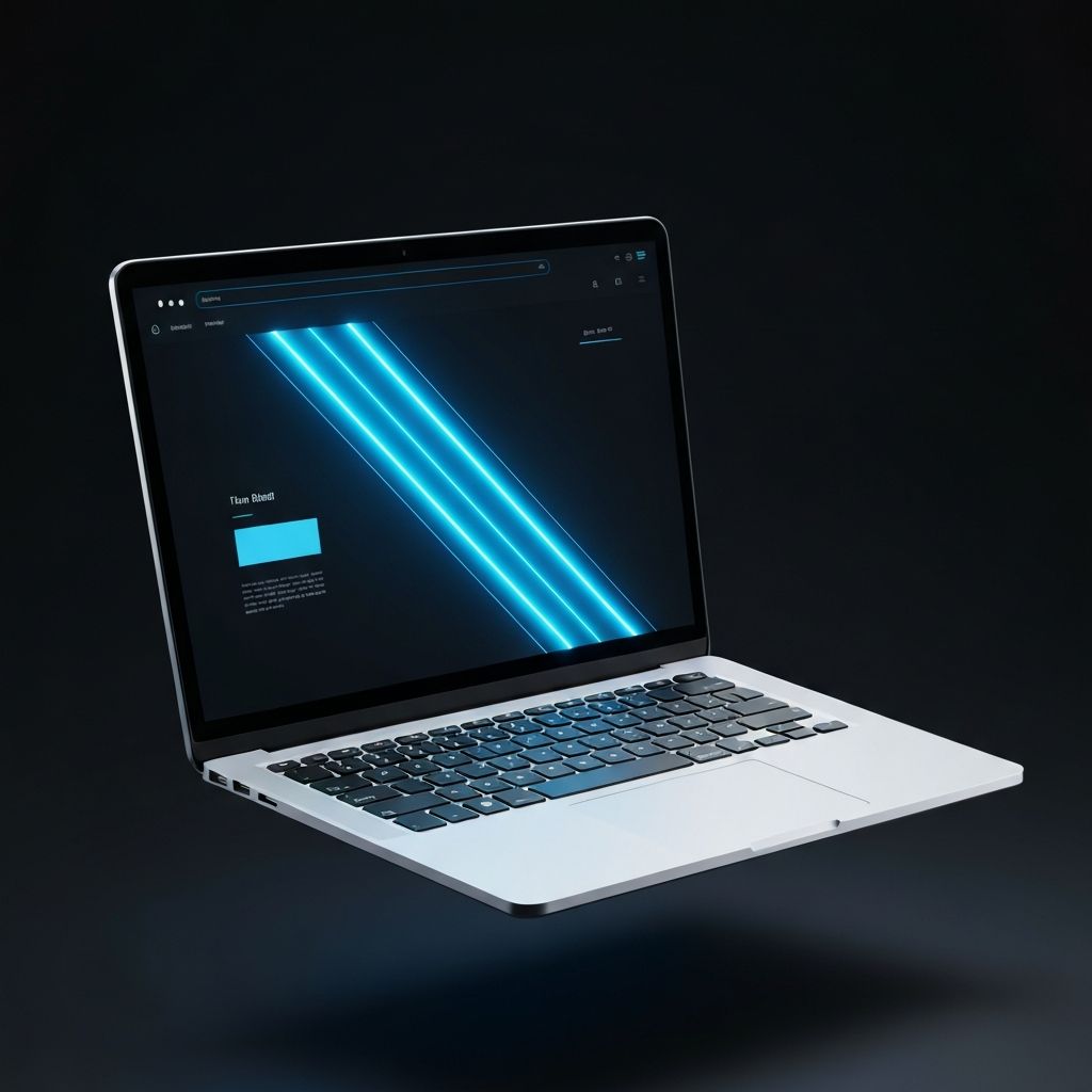 Laptop mockup